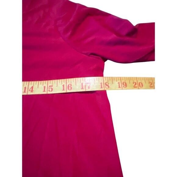 Susan Graver Modern Essentials Liquid Knit Midi Dress Red - Regular XS - Picture 5 of 7